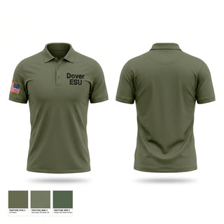 Short Sleeve Performance Polo, Dover ESU, Police, Teamtime, Team time, sublimation, custom sports apparel, team uniforms, spirit wear, spiritwear, sports uniforms, custom shirts, team store, custom team store, fundraiser sports, apparel fundraiser