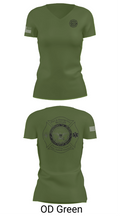 Fundamentals 58616940 Women's Short Sleeve V-neck Shirt - 48