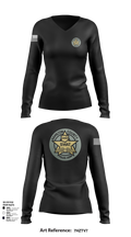 HCPA Swat 1437477 Women's Long Sleeve V-neck Shirt - 102