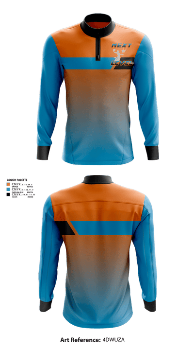 Next Level Basketball Quarter Zip Jacket - 1