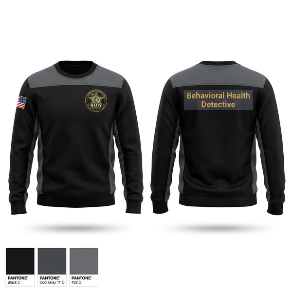 Crew Neck Sweatshirt, BHIT, Police, Teamtime, Team time, sublimation, custom sports apparel, team uniforms, spirit wear, spiritwear, sports uniforms, custom shirts, team store, custom team store, fundraiser sports, apparel fundraiser