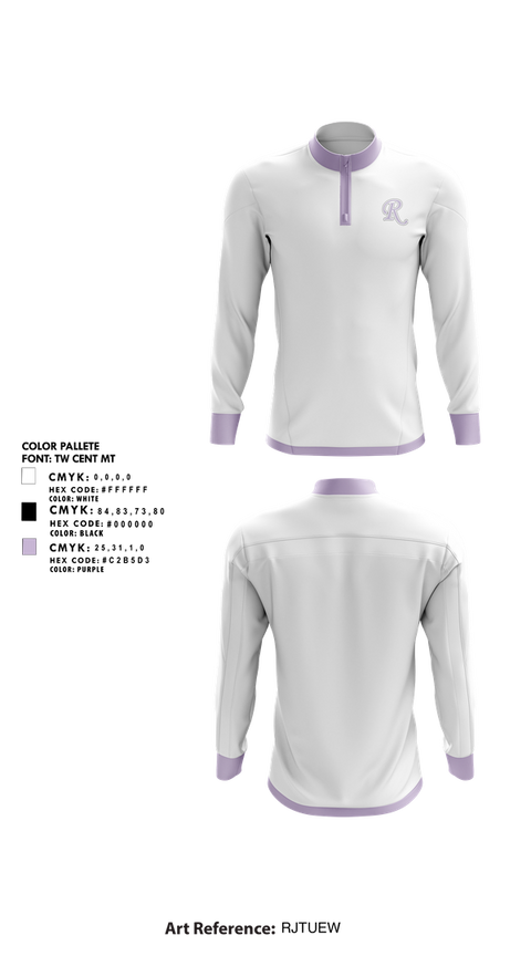 Quarter Zip Jacket, Reynoldsburg Raiders, Golf, Teamtime, Team time, sublimation, custom sports apparel, team uniforms, spirit wear, spiritwear, sports uniforms, custom shirts, team store, custom team store, fundraiser sports, apparel fundraiser