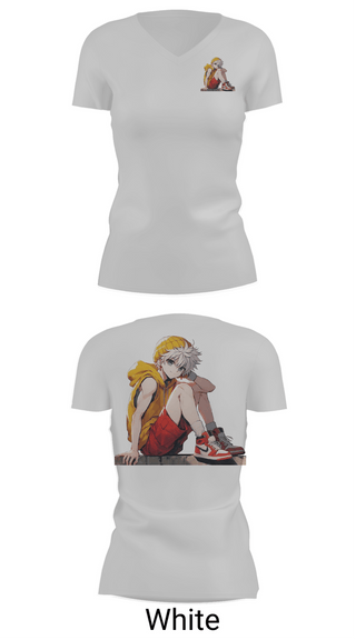 Womens Short Sleeve Vneck Shirt, NARA, Men's Basketball, Teamtime, Team time, sublimation, custom sports apparel, team uniforms, spirit wear, spiritwear, sports uniforms, custom shirts, team store, custom team store, fundraiser sports, apparel fundraiser