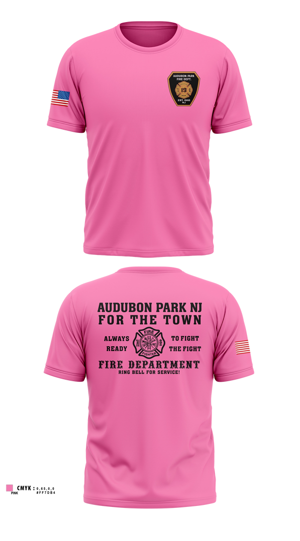 Short Sleeve Performance Shirt, Audubon, Fire Department, Teamtime, Team time, sublimation, custom sports apparel, team uniforms, spirit wear, spiritwear, sports uniforms, custom shirts, team store, custom team store, fundraiser sports, apparel fundraiser