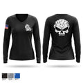 Dragons Back 81132770 Women's Long Sleeve V-neck Shirt - 1