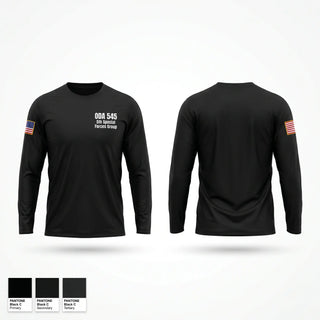 Long Sleeve Performance Shirt, ODA 545 5th Special Forces Group, Army, Teamtime, Team time, sublimation, custom sports apparel, team uniforms, spirit wear, spiritwear, sports uniforms, custom shirts, team store, custom team store, fundraiser sports, apparel fundraiser