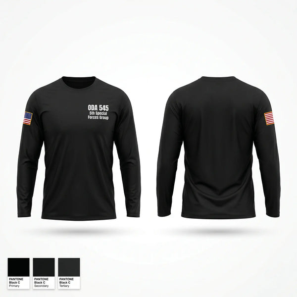 Long Sleeve Performance Shirt, ODA 545 5th Special Forces Group, Army, Teamtime, Team time, sublimation, custom sports apparel, team uniforms, spirit wear, spiritwear, sports uniforms, custom shirts, team store, custom team store, fundraiser sports, apparel fundraiser
