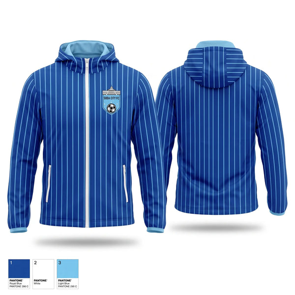 Windbreaker, Soda City FC, Men's Soccer, Teamtime, Team time, sublimation, custom sports apparel, team uniforms, spirit wear, spiritwear, sports uniforms, custom shirts, team store, custom team store, fundraiser sports, apparel fundraiser