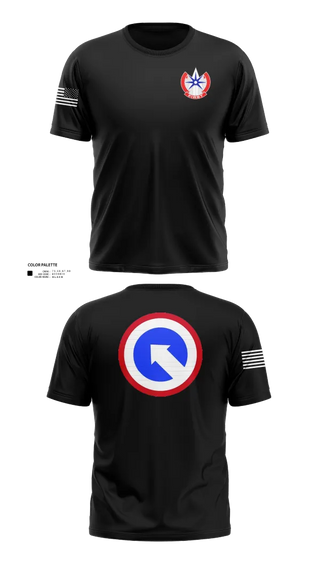 Old School Cotton Feel Shirt, 1st Theater Sustainment Command, Army, Teamtime, Team time, sublimation, custom sports apparel, team uniforms, spirit wear, spiritwear, sports uniforms, custom shirts, team store, custom team store, fundraiser sports, apparel fundraiser