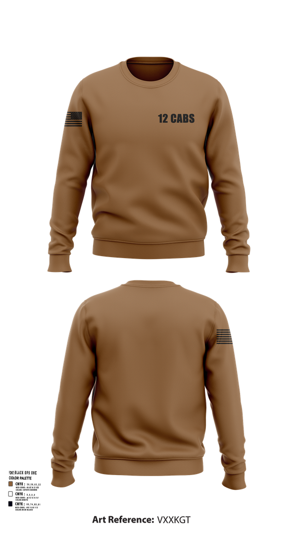 Crew Neck Sweatshirt, 12 CABS, , Teamtime, Team time, sublimation, custom sports apparel, team uniforms, spirit wear, spiritwear, sports uniforms, custom shirts, team store, custom team store, fundraiser sports, apparel fundraiser