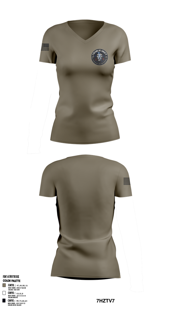 Womens Short Sleeve Vneck Shirt, Charlie Shift, , Teamtime, Team time, sublimation, custom sports apparel, team uniforms, spirit wear, spiritwear, sports uniforms, custom shirts, team store, custom team store, fundraiser sports, apparel fundraiser