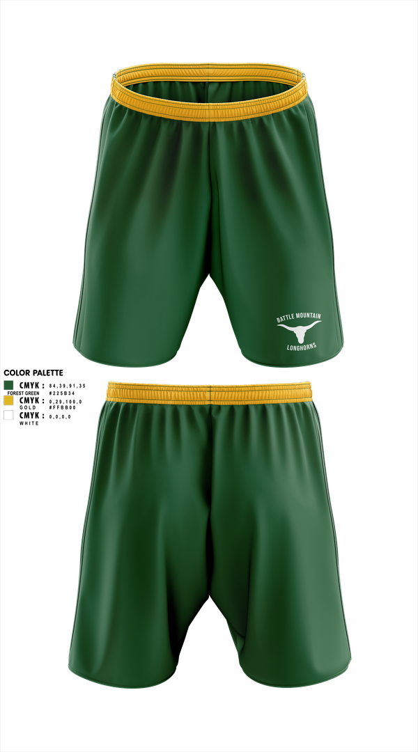 Athletic Shorts With Pockets, Battle Mountain Longhorns, Wrestling, Teamtime, Team time, sublimation, custom sports apparel, team uniforms, spirit wear, spiritwear, sports uniforms, custom shirts, team store, custom team store, fundraiser sports, apparel fundraiser