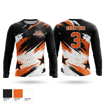 AZ SHARPSHOOTERS Long Sleeve Performance Shirt - 1