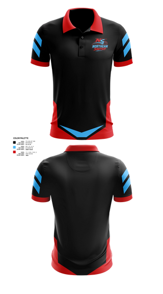 Short Sleeve Performance Polo, NORTHERN SWISH, Men's Basketball, Teamtime, Team time, sublimation, custom sports apparel, team uniforms, spirit wear, spiritwear, sports uniforms, custom shirts, team store, custom team store, fundraiser sports, apparel fundraiser