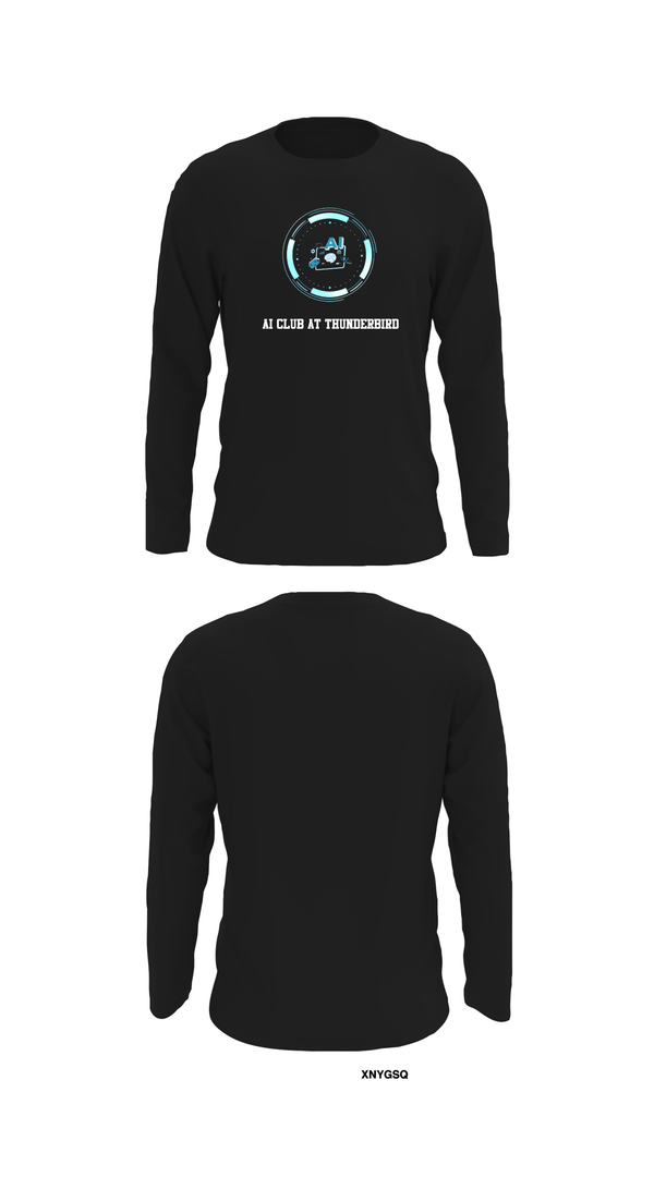 Long Sleeve Performance Shirt, AI club at Thunderbird, , Teamtime, Team time, sublimation, custom sports apparel, team uniforms, spirit wear, spiritwear, sports uniforms, custom shirts, team store, custom team store, fundraiser sports, apparel fundraiser