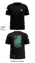 Texas Officer Candidate Class 69 17014937 Short Sleeve Performance Shirt - 105