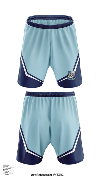 Blaine Bengals 31604304 Athletic Shorts With Pockets - 1