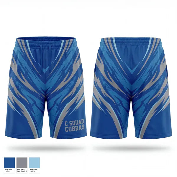 Athletic Shorts With Pockets, C Squad Cobras, Police, Teamtime, Team time, sublimation, custom sports apparel, team uniforms, spirit wear, spiritwear, sports uniforms, custom shirts, team store, custom team store, fundraiser sports, apparel fundraiser