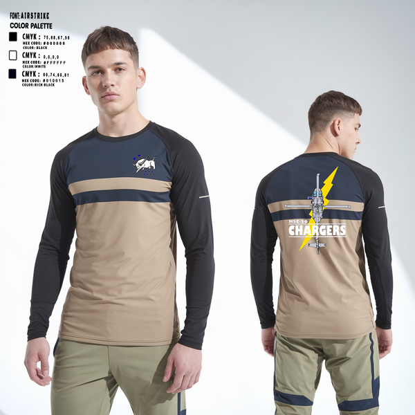 Long Sleeve Performance Shirt, HSC-26, Navy, Teamtime, Team time, sublimation, custom sports apparel, team uniforms, spirit wear, spiritwear, sports uniforms, custom shirts, team store, custom team store, fundraiser sports, apparel fundraiser
