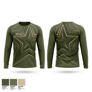Long Sleeve Performance Shirt, Rockets, Baseball, Teamtime, Team time, sublimation, custom sports apparel, team uniforms, spirit wear, spiritwear, sports uniforms, custom shirts, team store, custom team store, fundraiser sports, apparel fundraiser
