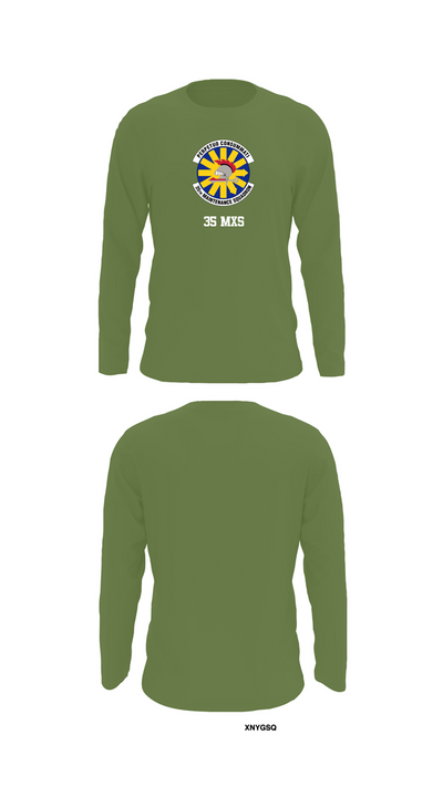 35 MXS 94242829 Long Sleeve Performance Shirt 52