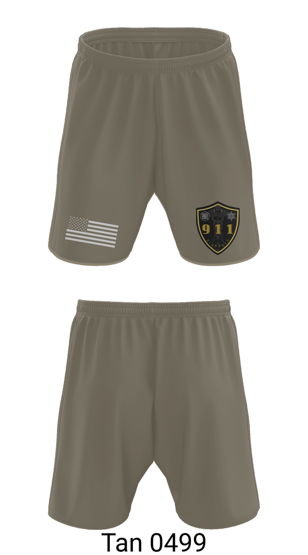 Athletic Shorts With Pockets, Piedmont Dispatchers, Fire Department, Teamtime, Team time, sublimation, custom sports apparel, team uniforms, spirit wear, spiritwear, sports uniforms, custom shirts, team store, custom team store, fundraiser sports, apparel fundraiser