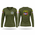 CHEATHAM COUNTY SHERIFF'S OFFICE Women's Long Sleeve V-neck Shirt - 1