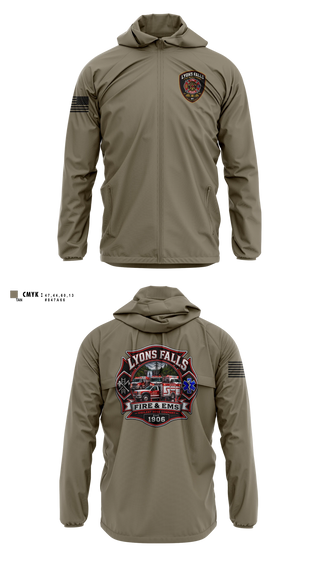 Windbreaker, Lyons falls fire, Fire Department, Teamtime, Team time, sublimation, custom sports apparel, team uniforms, spirit wear, spiritwear, sports uniforms, custom shirts, team store, custom team store, fundraiser sports, apparel fundraiser