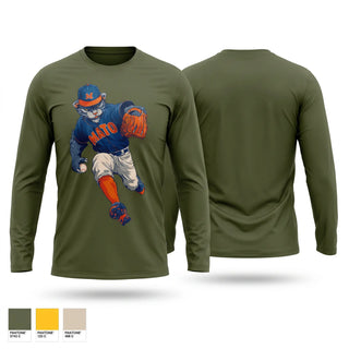 Long Sleeve Performance Shirt, Dynamic Baseball, Baseball, Teamtime, Team time, sublimation, custom sports apparel, team uniforms, spirit wear, spiritwear, sports uniforms, custom shirts, team store, custom team store, fundraiser sports, apparel fundraiser