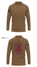 Kraken Long Sleeve Performance Shirt with hood - 4