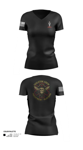 Womens Short Sleeve Vneck Shirt, TXT, Army, Teamtime, Team time, sublimation, custom sports apparel, team uniforms, spirit wear, spiritwear, sports uniforms, custom shirts, team store, custom team store, fundraiser sports, apparel fundraiser