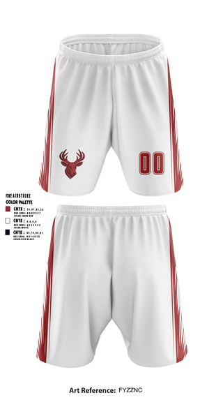 Athletic Shorts With Pockets, Golden Deers FC, Men's Soccer, Teamtime, Team time, sublimation, custom sports apparel, team uniforms, spirit wear, spiritwear, sports uniforms, custom shirts, team store, custom team store, fundraiser sports, apparel fundraiser