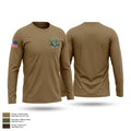 439th Quartermaster 34583392 Long Sleeve Performance Shirt - 1