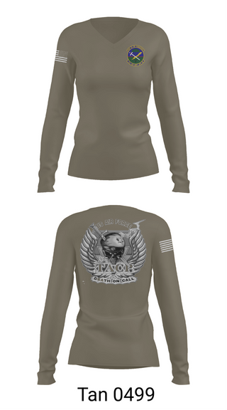 Womens Long Sleeve Vneck Shirt, 14th ASOS, , Teamtime, Team time, sublimation, custom sports apparel, team uniforms, spirit wear, spiritwear, sports uniforms, custom shirts, team store, custom team store, fundraiser sports, apparel fundraiser