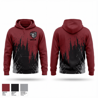 Zip Hoodie, Lansingburgh Knights, Wrestling, Teamtime, Team time, sublimation, custom sports apparel, team uniforms, spirit wear, spiritwear, sports uniforms, custom shirts, team store, custom team store, fundraiser sports, apparel fundraiser