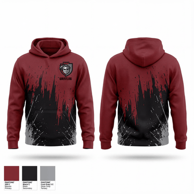 Lansingburgh Knights 54257003 Zip Hoodie - 1