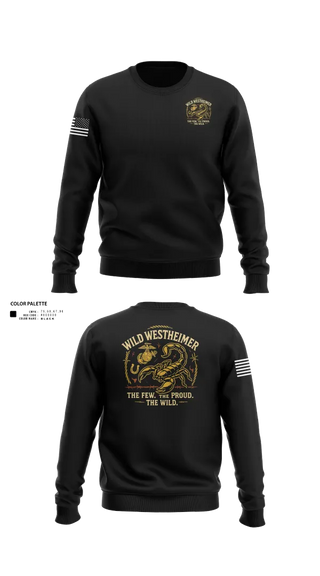 Crew Neck Sweatshirt, Wild Westheimer, , Teamtime, Team time, sublimation, custom sports apparel, team uniforms, spirit wear, spiritwear, sports uniforms, custom shirts, team store, custom team store, fundraiser sports, apparel fundraiser