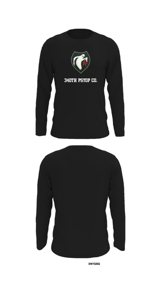 Long Sleeve Performance Shirt, 340th Psyop Co., , Teamtime, Team time, sublimation, custom sports apparel, team uniforms, spirit wear, spiritwear, sports uniforms, custom shirts, team store, custom team store, fundraiser sports, apparel fundraiser