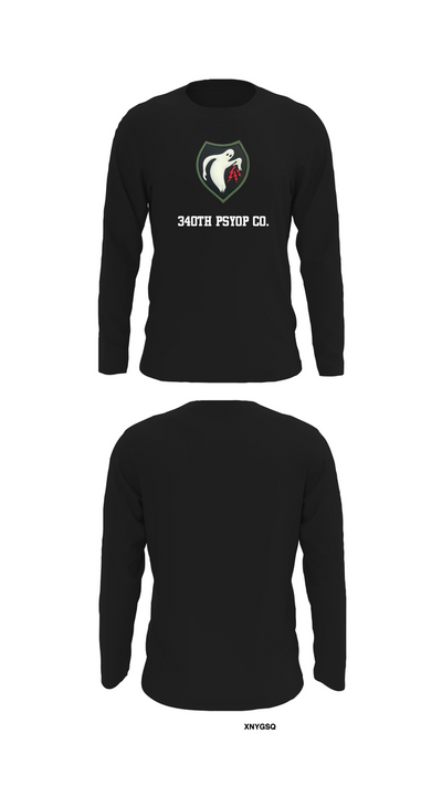 340th Psyop Co. 52894625 Long Sleeve Performance Shirt 32