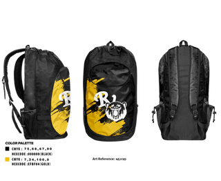 Gear Bag, River View Black Bears, Swimming, Teamtime, Team time, sublimation, custom sports apparel, team uniforms, spirit wear, spiritwear, sports uniforms, custom shirts, team store, custom team store, fundraiser sports, apparel fundraiser