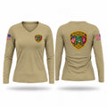 Blytheville Police Department Women's Long Sleeve V-neck Shirt - 1