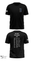 ECC Law Enforcement Training Academy 82210075 Short Sleeve Performance Shirt - 100
