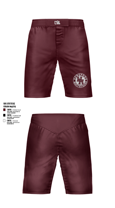 Hereford Whitefaces 43797089 Fight Shorts - 5
