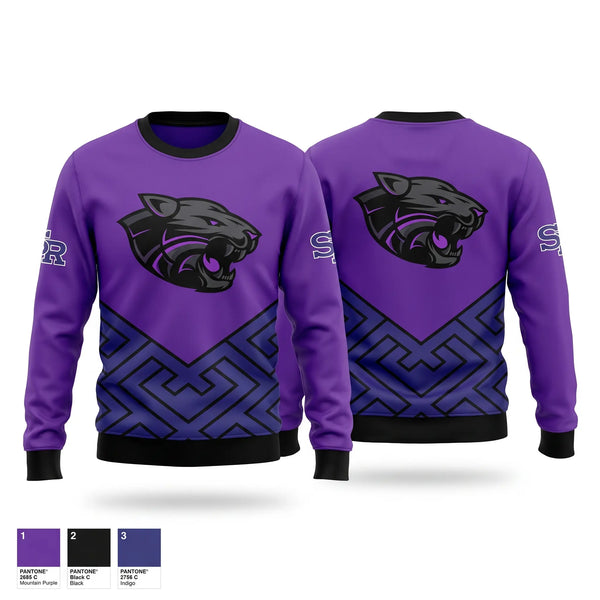 Crew Neck Sweatshirt, Snake River panthers, Men's Basketball, Teamtime, Team time, sublimation, custom sports apparel, team uniforms, spirit wear, spiritwear, sports uniforms, custom shirts, team store, custom team store, fundraiser sports, apparel fundraiser