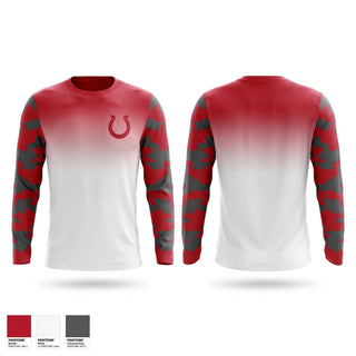 Long Sleeve Performance Shirt, Palmetto Mustangs, Wrestling, Teamtime, Team time, sublimation, custom sports apparel, team uniforms, spirit wear, spiritwear, sports uniforms, custom shirts, team store, custom team store, fundraiser sports, apparel fundraiser