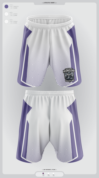 Athletic Shorts With Pockets, Indiana Ironclad Wrestling, Wrestling, Teamtime, Team time, sublimation, custom sports apparel, team uniforms, spirit wear, spiritwear, sports uniforms, custom shirts, team store, custom team store, fundraiser sports, apparel fundraiser