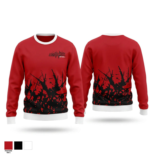 Crew Neck Sweatshirt, Aftershock, Softball, Teamtime, Team time, sublimation, custom sports apparel, team uniforms, spirit wear, spiritwear, sports uniforms, custom shirts, team store, custom team store, fundraiser sports, apparel fundraiser