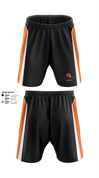 Beaverton Boys Lacrosse 8252895 Athletic Shorts With Pockets - 2