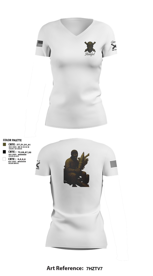 Womens Short Sleeve Vneck Shirt, Hateful Hotel 2nd Plt, , Teamtime, Team time, sublimation, custom sports apparel, team uniforms, spirit wear, spiritwear, sports uniforms, custom shirts, team store, custom team store, fundraiser sports, apparel fundraiser