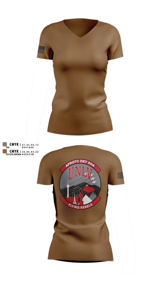 Womens Short Sleeve Vneck Shirt, Flying Rebels, , Teamtime, Team time, sublimation, custom sports apparel, team uniforms, spirit wear, spiritwear, sports uniforms, custom shirts, team store, custom team store, fundraiser sports, apparel fundraiser